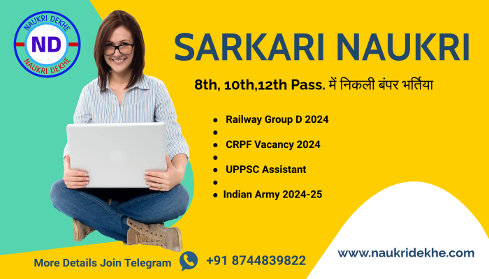 Government Jobs India 2025