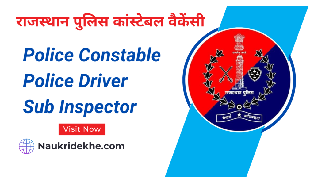 Rajasthan Police Recruitment 2025