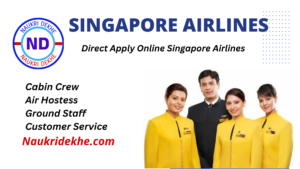 Singapore Airlines Jobs In India