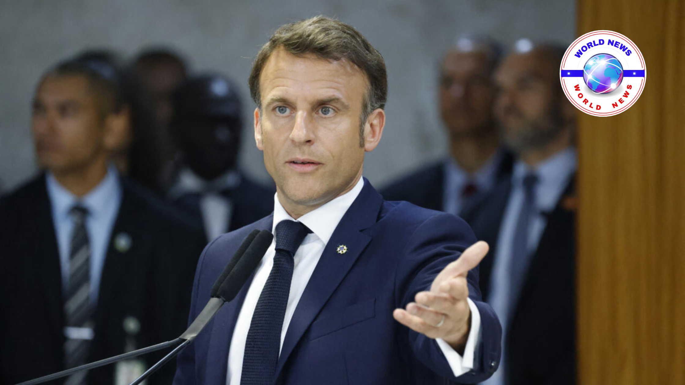 Macron calls Trump before European emergency meeting