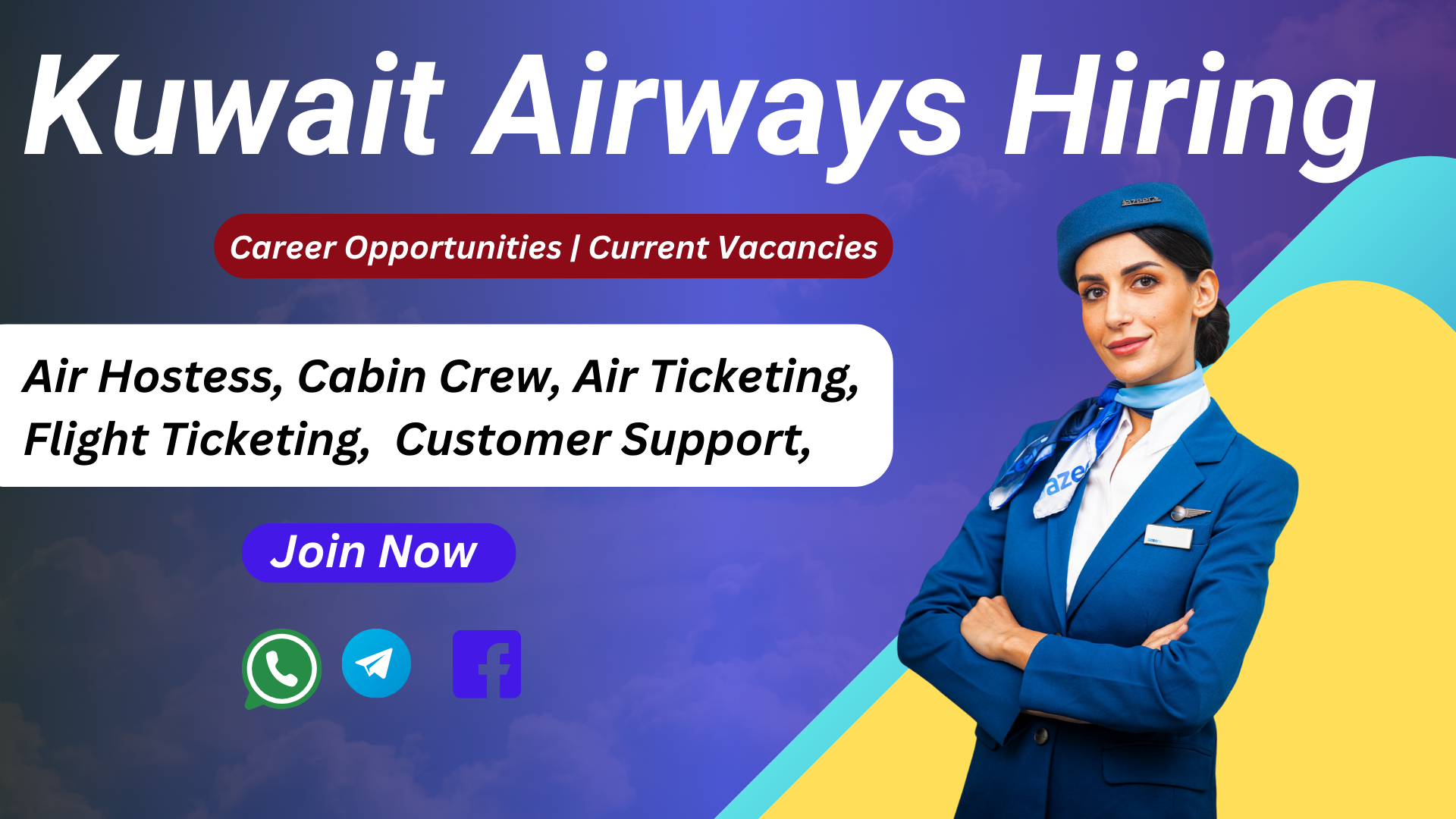 Kuwait Airways Jobs in India