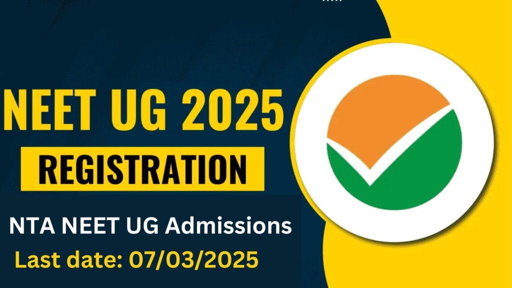NTA NEET UG Admissions 2025