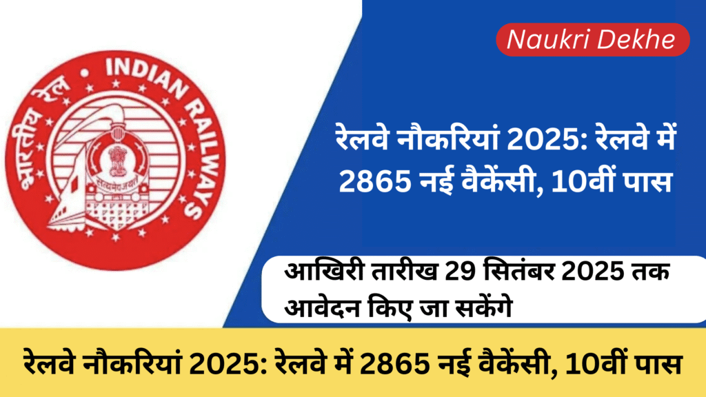 RRC WCR Recruitment 2025