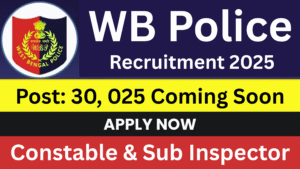 WB Police Recruitment 2025