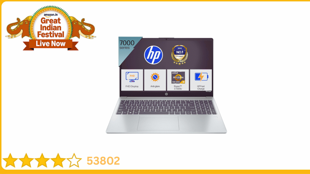 Hp Laptops Price in Amazon with Upto 60% Off Debit Card EMI