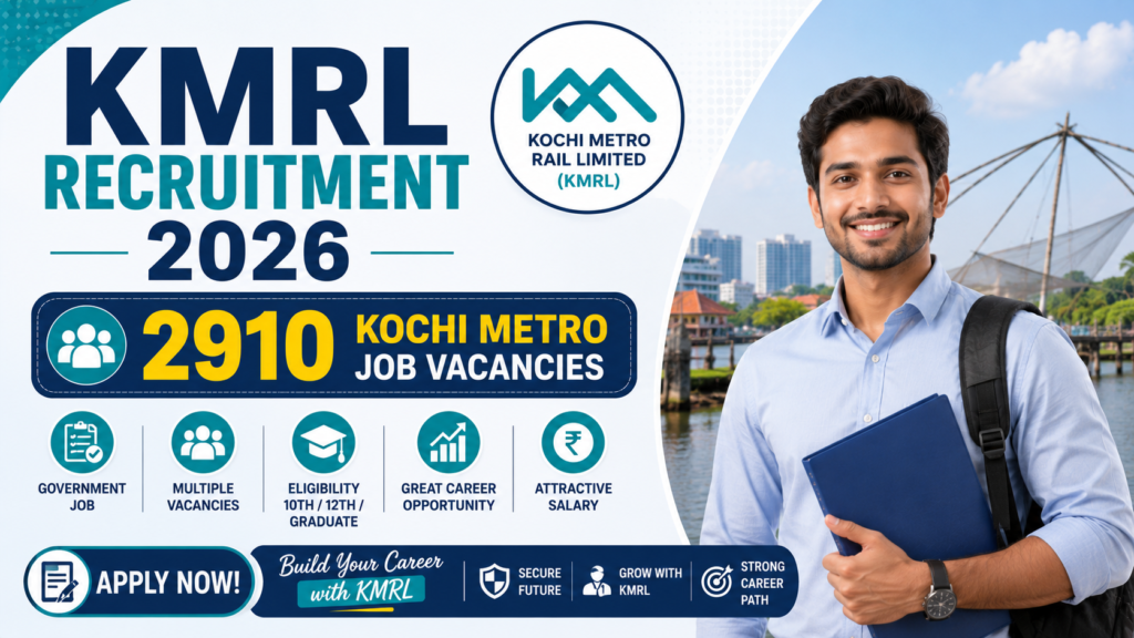KMRL Recruitment 2026