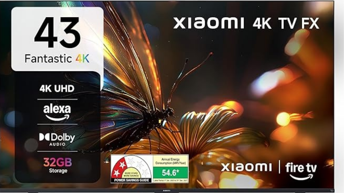 Amazon Xiaomi LED TV HD 4K 108 cm (43 inch) Ultra HD Smart