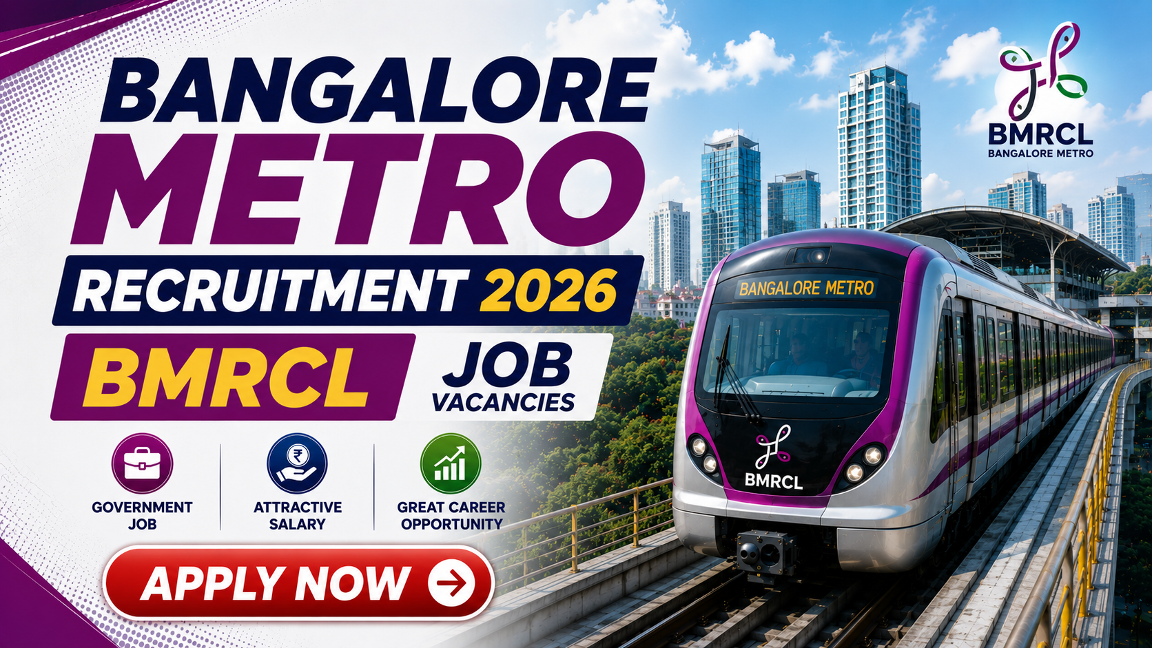 Bangalore Metro Recruitment 2026