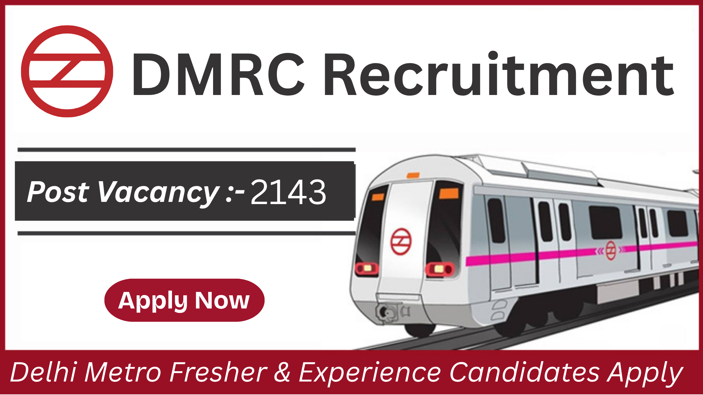 DMRC Recruitment Delhi 2026