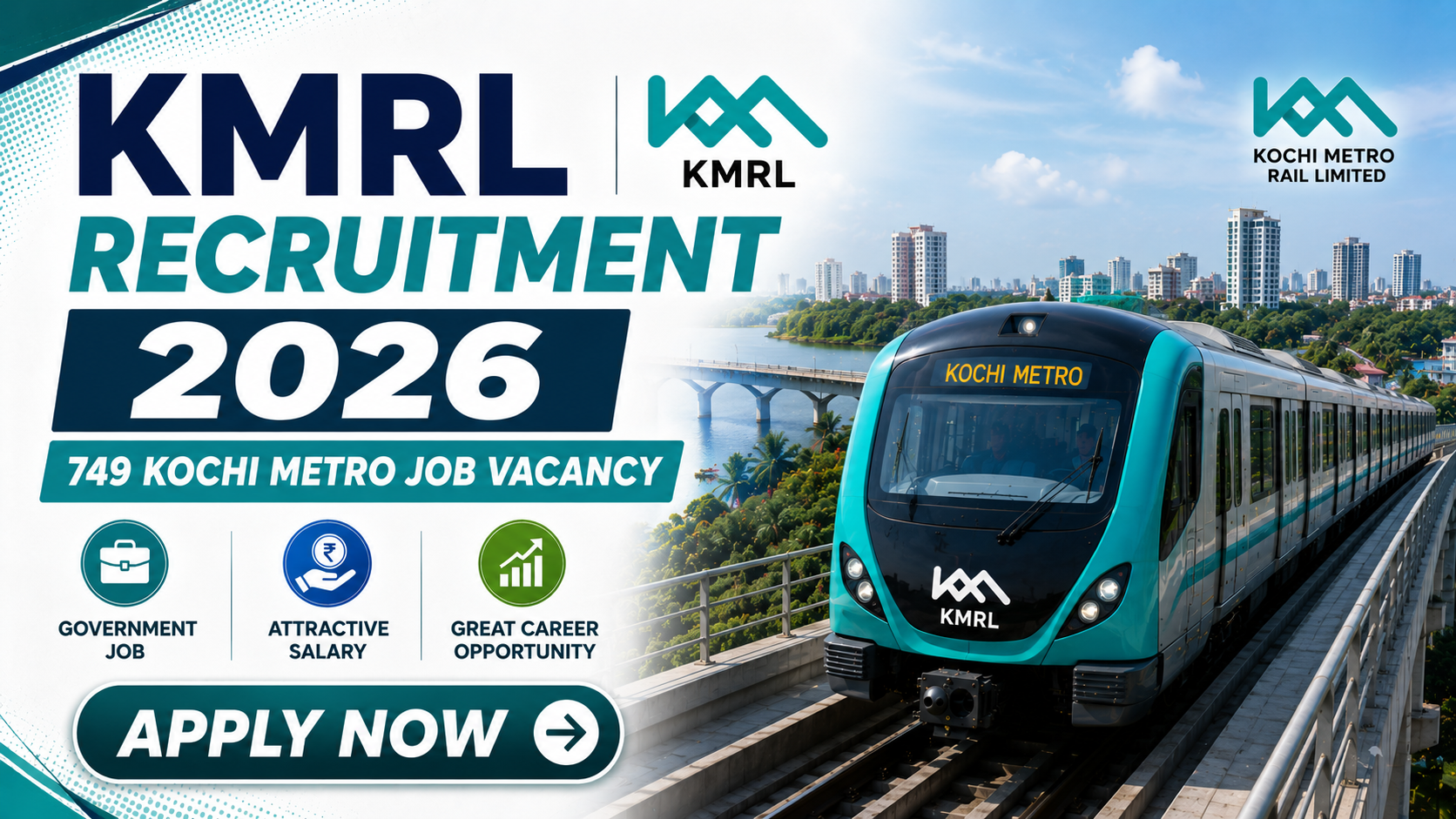 KMRL Recruitment 2026