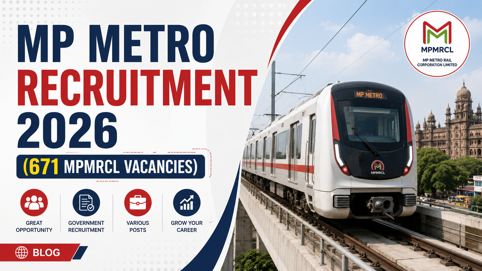 MP Metro Recruitment 2026