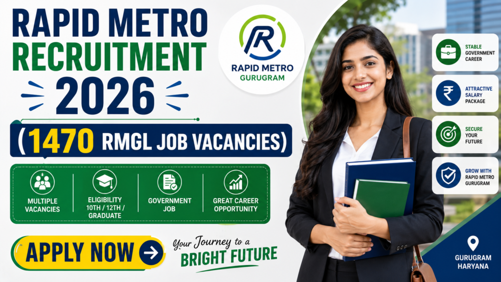 Rapid Metro Recruitment 2026