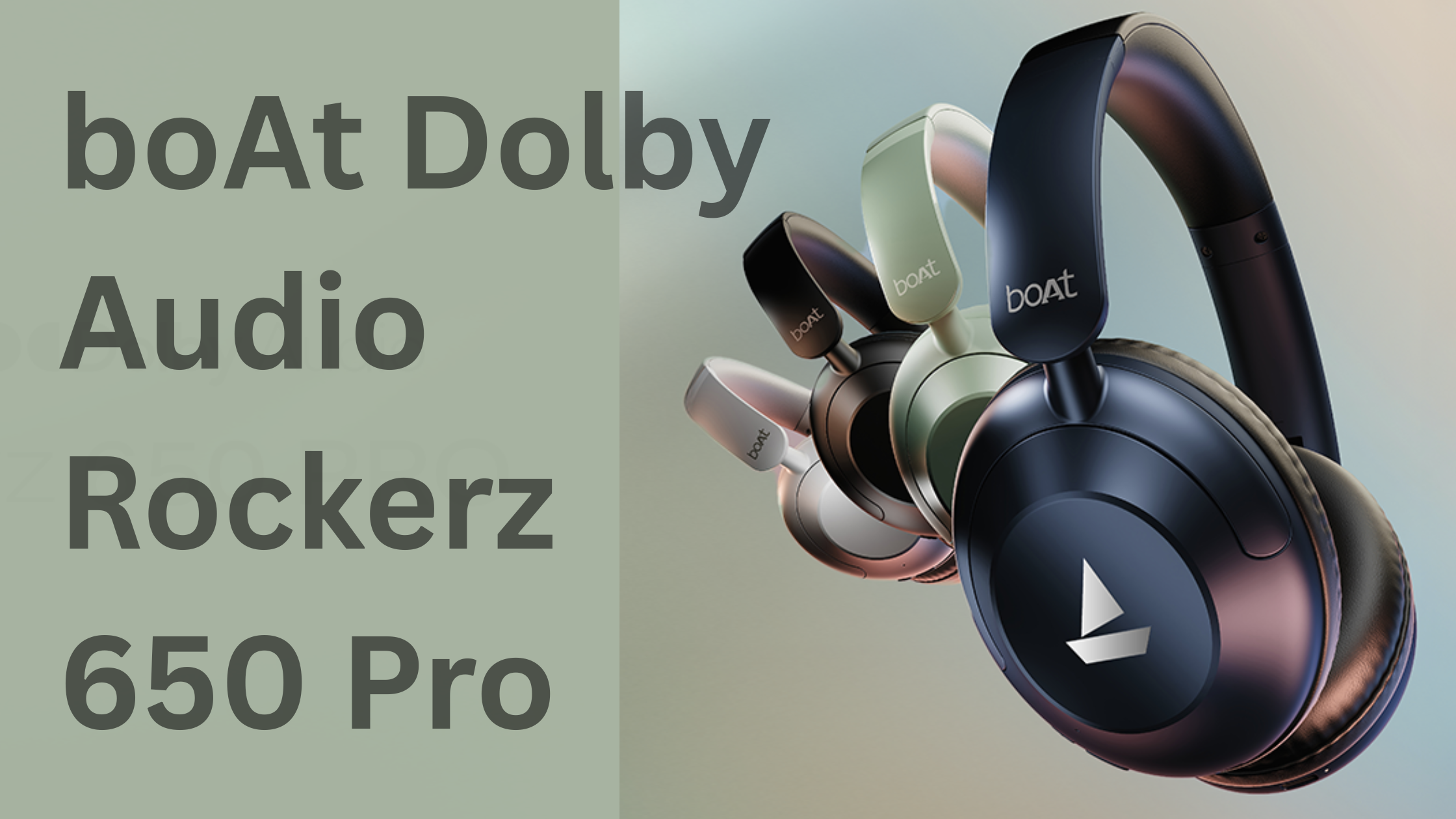 boAt New Launch Rockerz 650 Pro