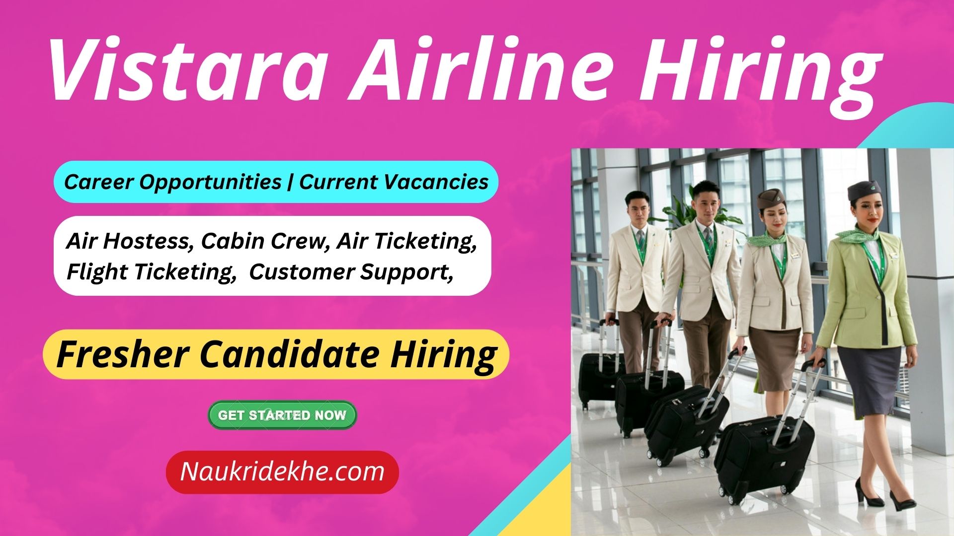Vistara Airline Jobs Bangalore