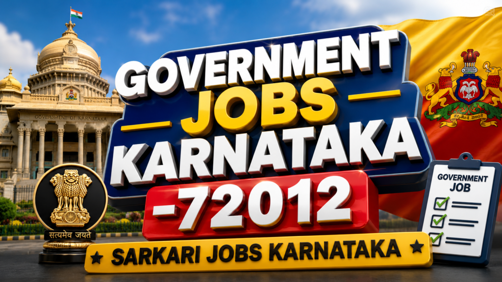Government Jobs Karnataka