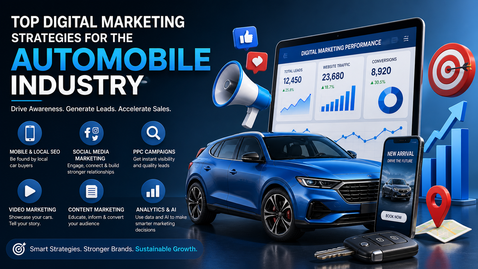 Best Digital Marketing Strategy for the Automobile Industry 2026