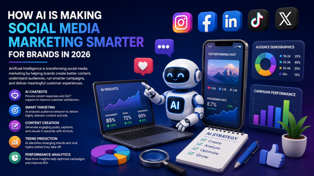 How AI Is Making Social Media Marketing Smarter For Brands 2026