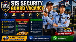 SIS Security Guard Jobs Samalkha